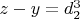 $z - y = d_2^3$