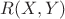$R(X,Y)$