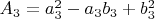 $A_3=a_3^2-a_3b_3+b_3^2$