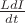 $\frac{LdI}{dt}$