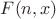 $F(n,x)$