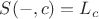 $S(-, c) = L_c$