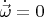 $\dot{\vec{\omega}}=0$