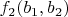 $f_2(b_1, b_2)$