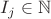 $I_j\in \mathbb{N}$