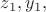 $ \[z_1 ,y_1 ,\]$