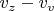 $v_z - v_v$