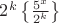 $2^k \left\{\frac{5^x}{2^k}\right\}$