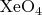 $\rm{XeO_4}$