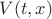 $V(t,x)$