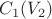 $C_1(V_2)$