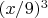 $(x/9)^3$