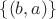 $\{(b,a)\}$