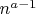 $n^{a-1}$