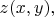 $z(x,y),$