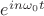 $e^{in\omega_0t}$