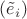 $(\tilde e_i)$