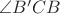 $\angle B'CB$