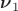 $\boldsymbol\nu_1$