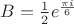 $B=\frac{1}{2} e^{\frac{\pi i}{6}}$