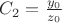 $C_{2}=\frac{y_{0}}{z_{0}}$