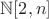 $\mathbb{N}[2,n]$