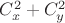 $C^2_x + C^2_y$