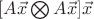 $[A\vec{x}\bigotimes A\vec{x}] \vec{x}$