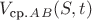 $V_\text{ср.}_A_B(S,t)$