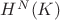 ${H^{N}(K)}$