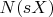 $N(sX)$