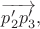 $\overrightarrow{p'_2p'_3},$