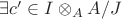 $\exists c^\prime \in I\otimes_AA/J$