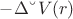 $-\Delta &ndash;V(r)$