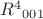 ${R^4}_{001}$