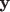 $\textbf{y}$