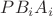 $PB_iA_i$
