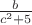 $ \frac{b}{c^2 + 5} $
