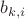 $b_{k,i}$