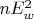 $nE^{2}_{w}$