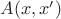 $A(x,x')$