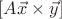 $[A\vec{x}\times\vec{y}]$