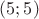 $(5;5)$
