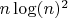 $n \log(n)^2$