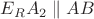 $E_RA_2\parallel AB$