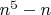 $n^5-n$