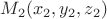 $M_2(x_2, y_2, z_2)$