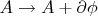 $A \to A+\partial\phi$