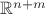$\mathbb R^{n+m}$