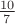 $\frac{10}{7}$